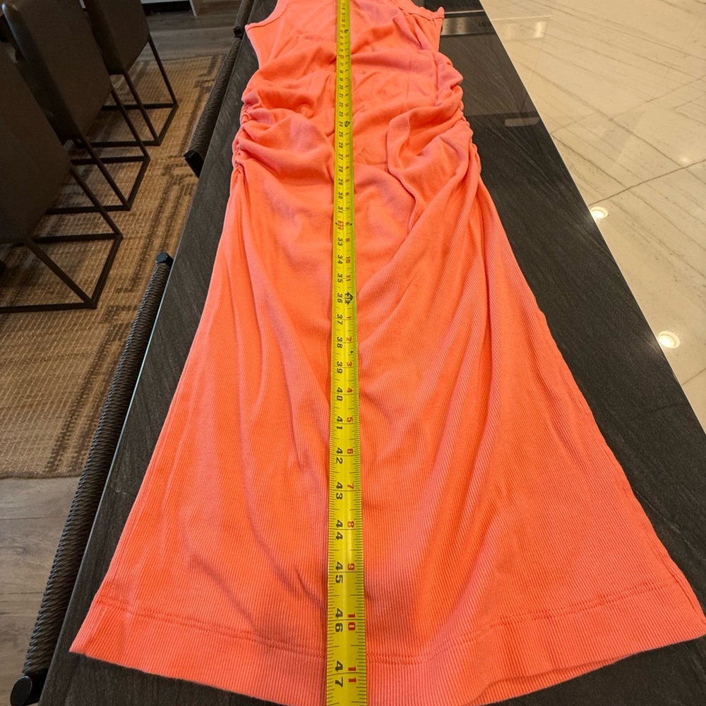 Michael Stars Wren Orange Bodycon Dress - Picture 6 of 9